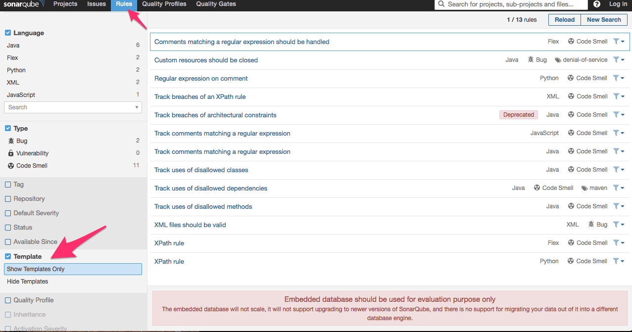 sonar_templates_rules