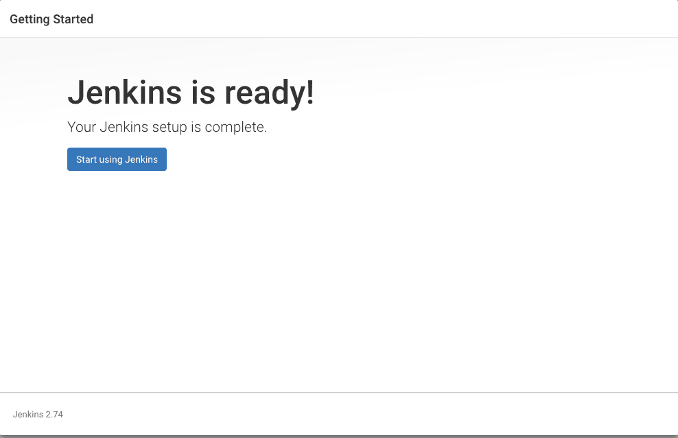 jenkins ready